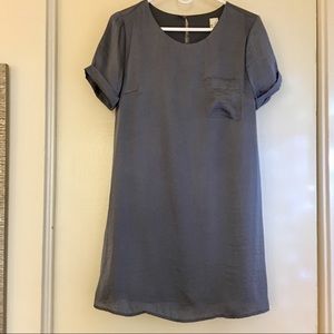 Miami Silky T-Shirt Dress with pocket